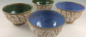 handmade pottery bowls, cereal bowls