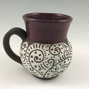 pottery mug oversized