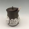 ceramic honey pot