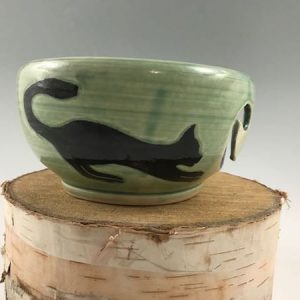 Kitty Cat Yarn Bowl
