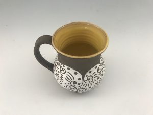 yellow coffee mug