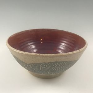 sgraffito bowl