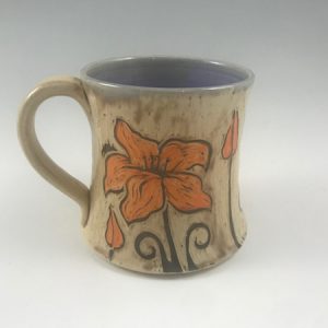 lilies mug