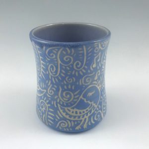 sgraffito birdie tumbler