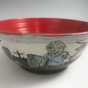 zombie candy bowl