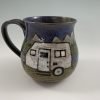 camping at night mug