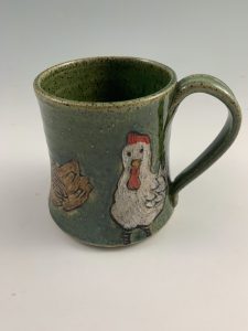 chicken mug
