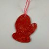red mitten ornament