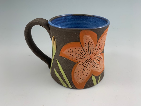 lilies mug