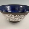 large serving bowl cosmic blue