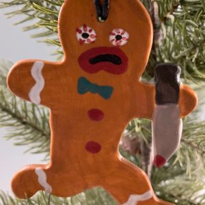 Evil Gingerbread Ornament #2