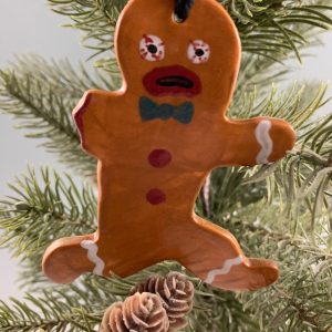 Evil Gingerbread Ornament #6