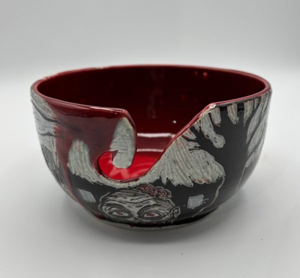 Zombie Apocalypse Yarn Bowl