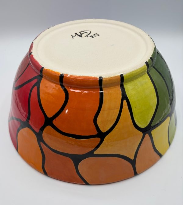 Large Rainbow Prismatic Bowl - Image 5