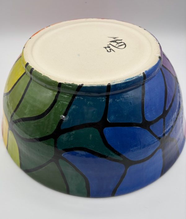 Large Rainbow Prismatic Bowl - Image 6