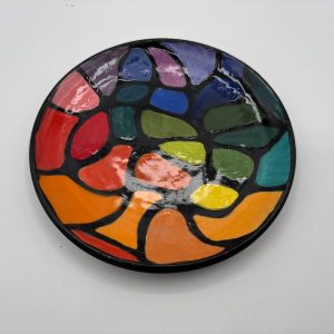 Small Dish #4 - Mary's Rainbow Prismatic Collection