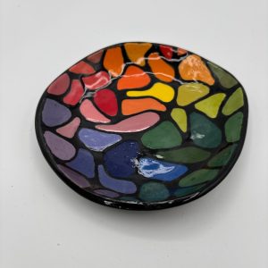Small Dish #3 - Mary's Rainbow Prismatic Collection