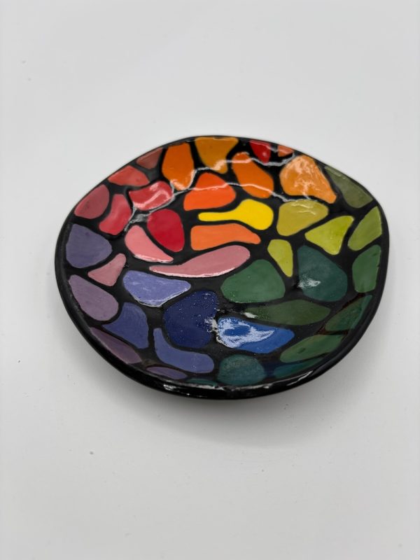 Small Dish #3 - Mary's Rainbow Prismatic Collection