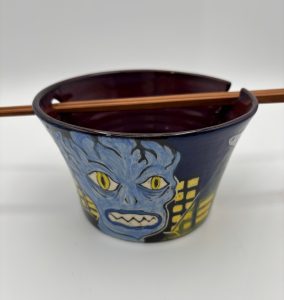 alien invasion noodle bowl