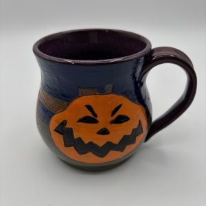jack-o-lantern halloween mug