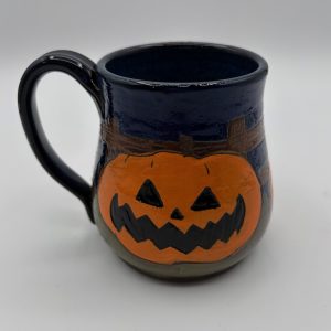 jack-o-lantern halloween mug
