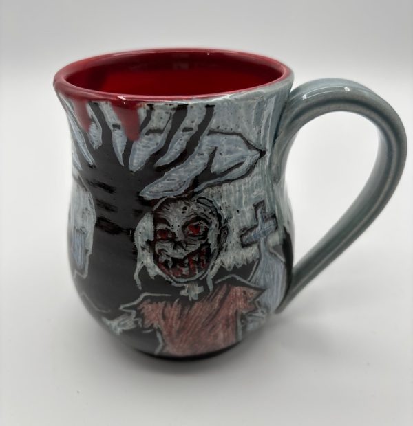 Sgraffito Zombie Mug 2025 #2 - Image 3