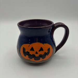 jack-o-lantern halloween mug