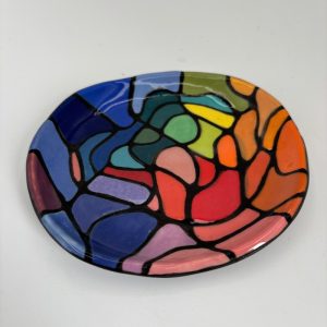 Small Dish #7 – Mary’s Rainbow Prismatic Collection