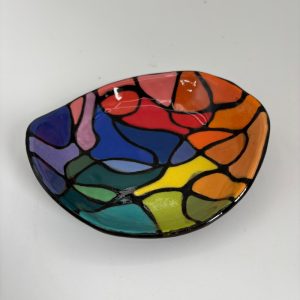 Small Dish #8 – Mary’s Rainbow Prismatic Collection