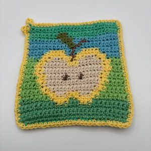 Apple Pot Holder - Golden Delicious
